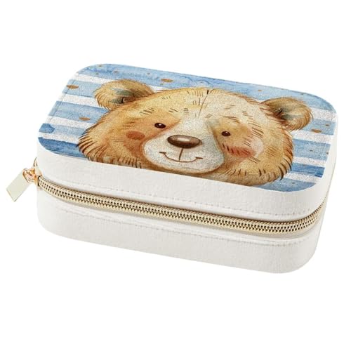 Boîte à bijoux anti-nœuds en forme d'ours : rangez vos bagues et colliers sans risque - 2