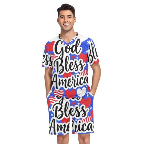 Camisa de pijama para hombre de manga corta que evita el calor nocturno