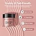 AZUREBEAUTY 31 Pcs Dip Powder Nail Kit 20 Colors Glitter Nude Brown Pink White Gray Dip Powder Liquid Set with Top/Base Coat Activator for French Nails Art Manicure DIY Salon Women Valentine's Gift