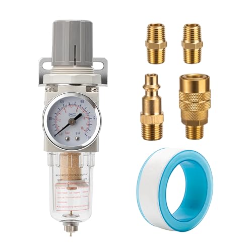 LNCHKA Pneumatic Air Compressor Filter Regulator Combo