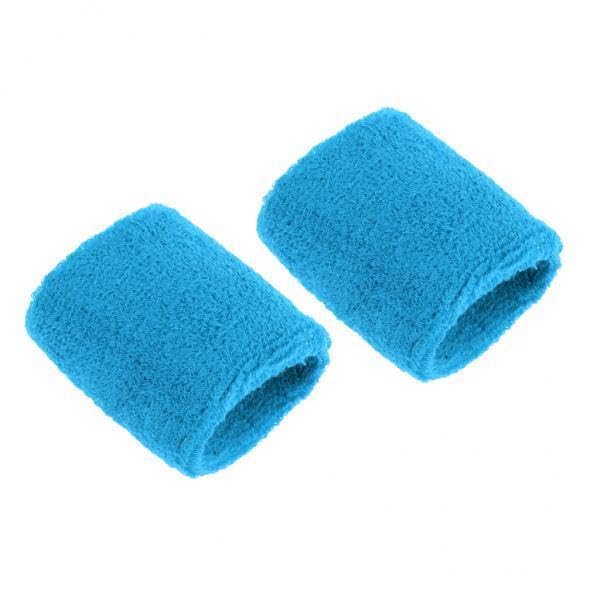 CALANDIS™ 2xSports Basketball Badminton Unisex Sweatbands Wristbands Light Blue | Protective Gear | Clothing, Shoes & Accessories | Skateboarding & Longboarding | Outdoor Sports-image-31