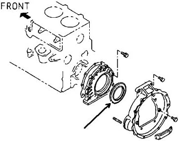 Oil Seal Crankshaft Rear For Isuzu NPR FSR 4BD2 3.9L 4BD1 3.9L 6BD1 5.8L 86-97