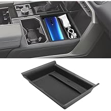 TTCR-II Compatible with 2022-2025 2026 Toyota Tundra Console Organizer Tray, for 2022 2023 2024 2025 2026 Tundra Limited/SR/TRD Center Console Secondary Organizer Tray