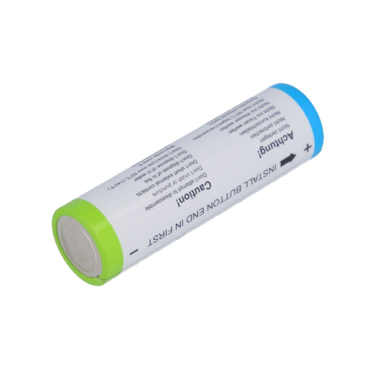 2er Pack Akku kompatibel mit Garmin 010-11874-00 - AA NI-MH 2600mAh 1.2V - für Approach G3, G5, Astro 320, 430 Handheld, Dakota 10, 20, eTrex 10, 20