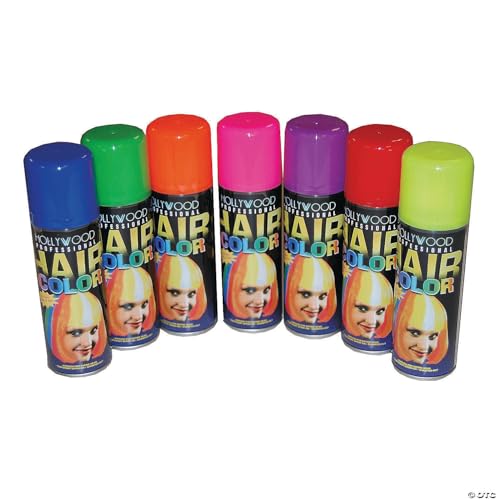 Fun World Aerosol Fluorescente Multi-Color para Cabello miniatura 1