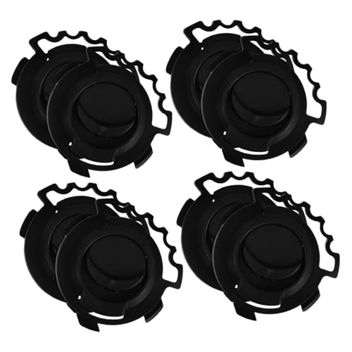 Mikikit 4 Pairs Impact Resistant Fasteners for Enhanced Visibility Compatibility for Electric Bike Riding Safety Accessories
