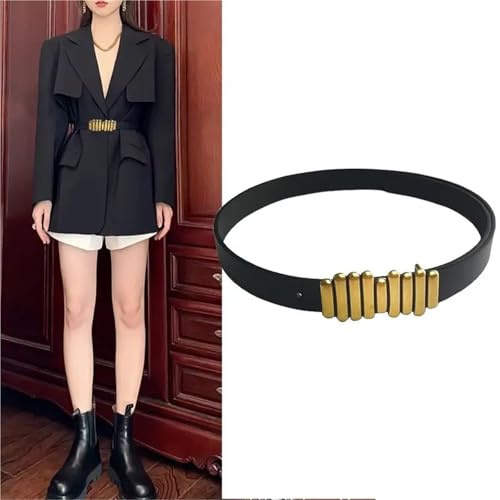 Womens Belt Buckle Women's Belt Jeans Versatile Decorative Belt(Color-01)2