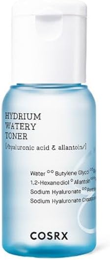 COSRX Hydrium Watery Toner, 50ml / 1.69 fl.oz | Hyaluronic Acid Moisture Toner | Korean Skin Care, Animal Testing Free, Paraben Free - Image 4
