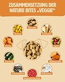 petifool Nature Bites Veggie | natürlicher Hundesnack | Obst und Gemüse | Ohne künstliche Zusätze | Getreidefrei | Vegan | 200g | Aus Deutscher Herstellung