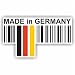 folien-zentrum Made in Germany Shocker Hand Auto Aufkleber JDM Tuning OEM Dub Decal Stickerbomb Bombing Fun w