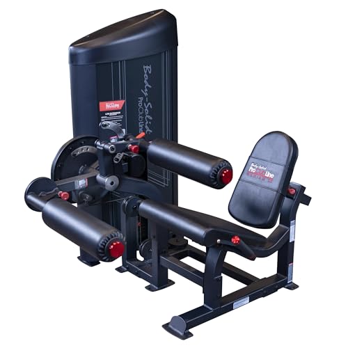 Body-Solid S2LEC/2 Pro Clubline Series II Leg Extension & Leg Curl Machine with 235 Lb. Weight Stack for Home and Commercial Gym