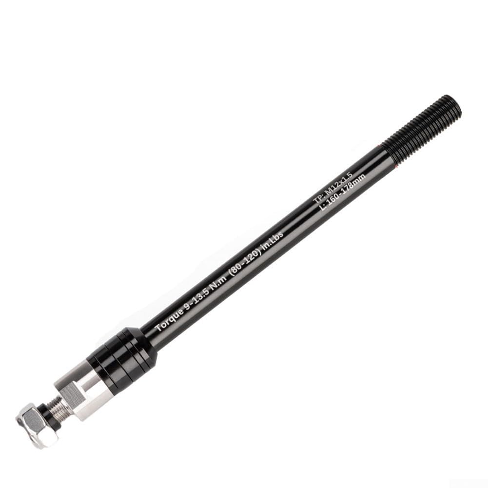 Adaptateur D'essieu Traversant Pour Remorque Vélo - Longueur 160-178 Mm, Alliage D'aluminium, Joints Réglables - Compatible VTT
