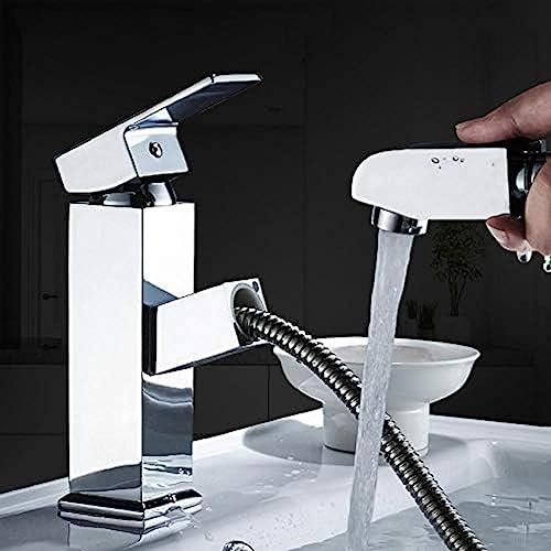 Mitigeur extractible pour eviter les eclaboussures et nettoyer l'evier facilement