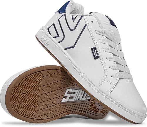 Image of Etnies Fader - Classic Skate Heritage Style with on-Trend Puffy Look, Reinforced Cupsole, Cushioned Fit, Everyday Sneakers