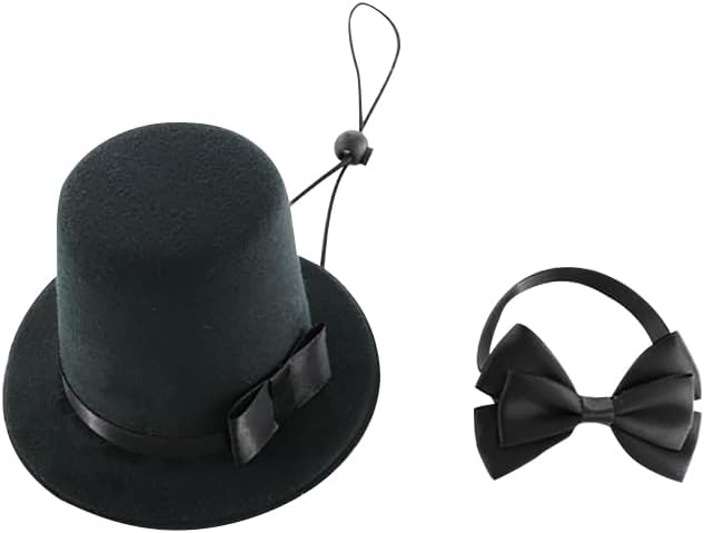 Disfraz de Perro con Sombrero y Corbata Negro GSHLLO