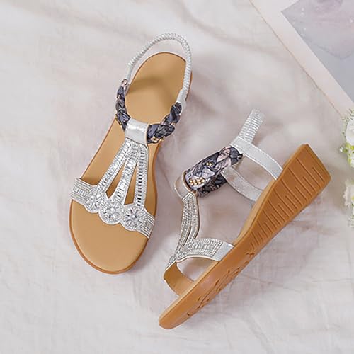 Sandalias barefoot mujer con plantillas extraíbles y puntera abierta 3