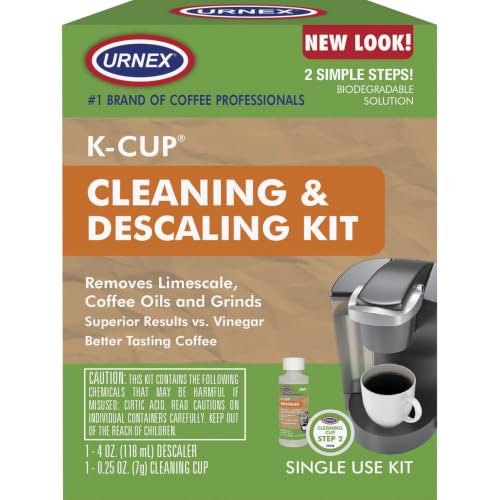 Urnex Coffee Descaling Kit For Use With Keurig Coffee Makers