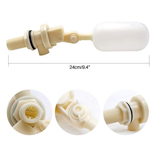 Macgoal Stainless Steel Automatic Waterer Bowl With Float Valve, Drain Plug And Braided Hose, Water Trough For Livestock Dog Goat Pig Waterer #TOP5