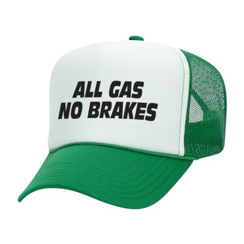 Gorra Trucker Ajustable con Malla Blanco y Verde miniatura 1