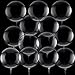 30 Palloncini Bolla Trasparenti Palloncini Bobo di Compleanno Palloncini Trasparenti con Bolle di Cristallo per Anniversario Matrimonio Natale (8 Pollici)