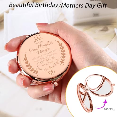 Espejo compacto redondo para maquillaje Soulpetals miniatura 4