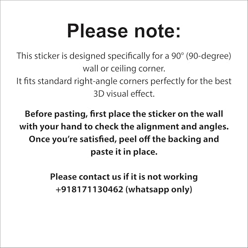Image of Mahomade 3D Cube Illusion Wall Art, Viral 3D cube for wall corner, Geometric Pixelated Block Design, Grey (Minecraft game Design)