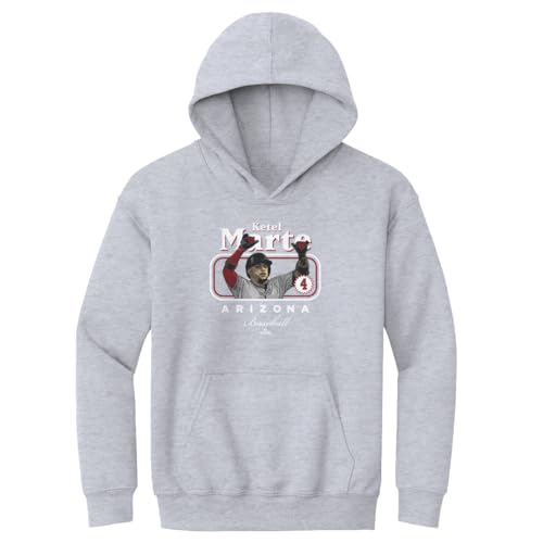 500 LEVEL Ketel Marte Kids Hoodie - Ketel Marte Arizona Cover wHT