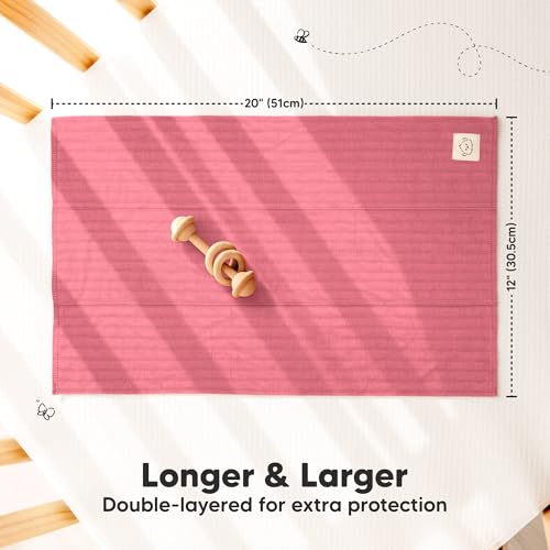 KeaBabies 6-Pack Baby Burp Cloths for Boys and Girls and 3-Pack Baby Swaddle Sleep Sacks - Large Burp Cloths, Burping Clothes for Newborn - Newborn Swaddle Sack3