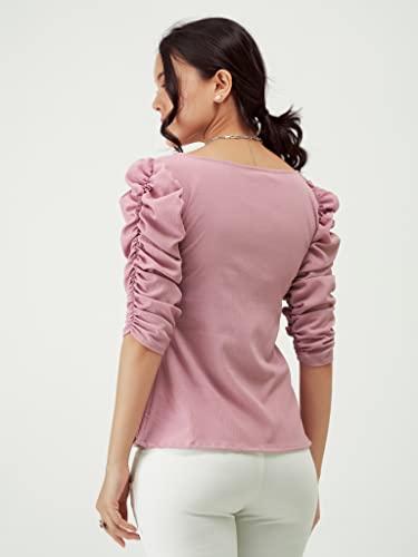 Image of AASK Casual Solid Women Top