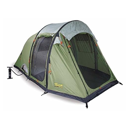 Bertoni Tende Smart 5 Air Tenda da Campeggio Pneumatica, Verde Bosco, Taglia Unica