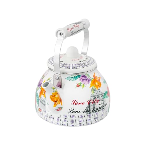 Chaleira Esmaltada 2.5 Litros Charm C/Indução