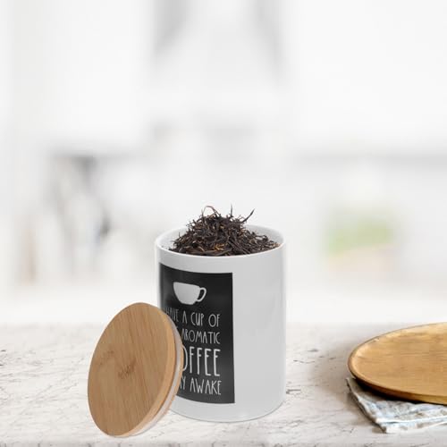 Tarro de cerámica premium estilo nórdico para cocina 8