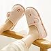 MLLM Daumen-Valgus-Verformung Pantoffeln,Tasche mit monatlichen Schuhen mit weichem Boden, rutschfesten magischen Portoschuhen, flachen Mutterpantoffeln-Pink_39-40
