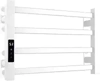 Toalheiro Elétrico 30x45 Térmico com Display Digital e Temporizador 110V (Branco)
