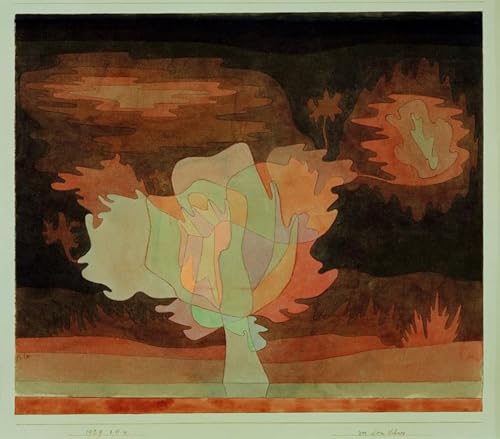 Tableaux Modernes Avant la neige Paul Klee Impression Wall Art 60x90cm