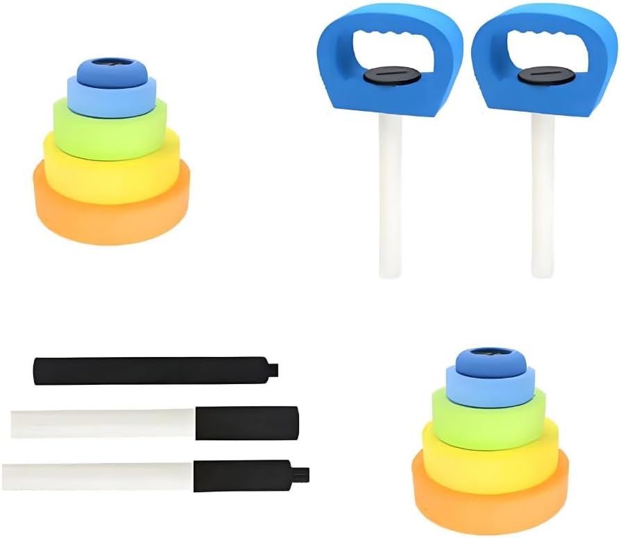 Kids Fitness Dumbbells Water Fitness Toy Adjustable Aquatic Dumbbells for Pool