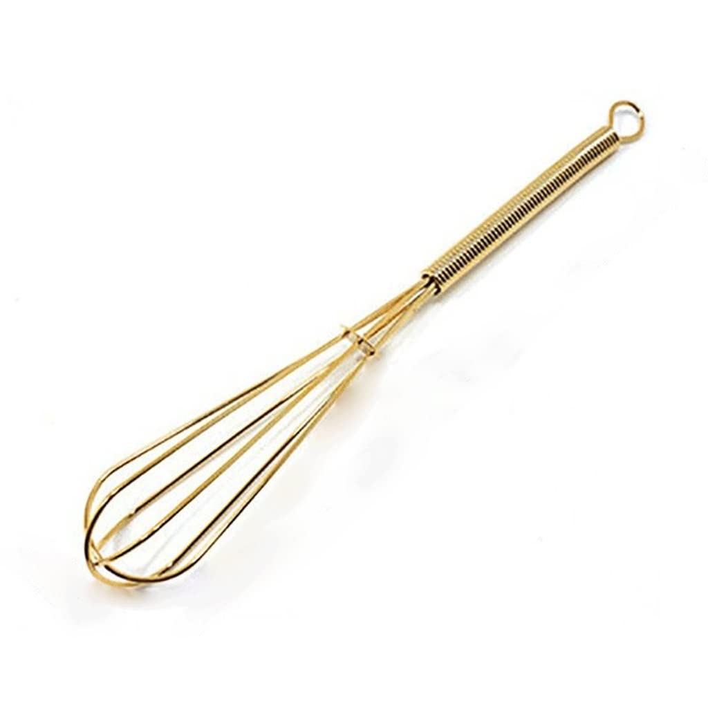 Golden Mini Trzepaczka do Jajek: Kompaktowa trzepaczka ze stali nierdzewnej do pieczenia i miksowania silk pillowcase