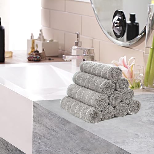 Vnoss 8Pk Bath Washcloths Set thumb #3