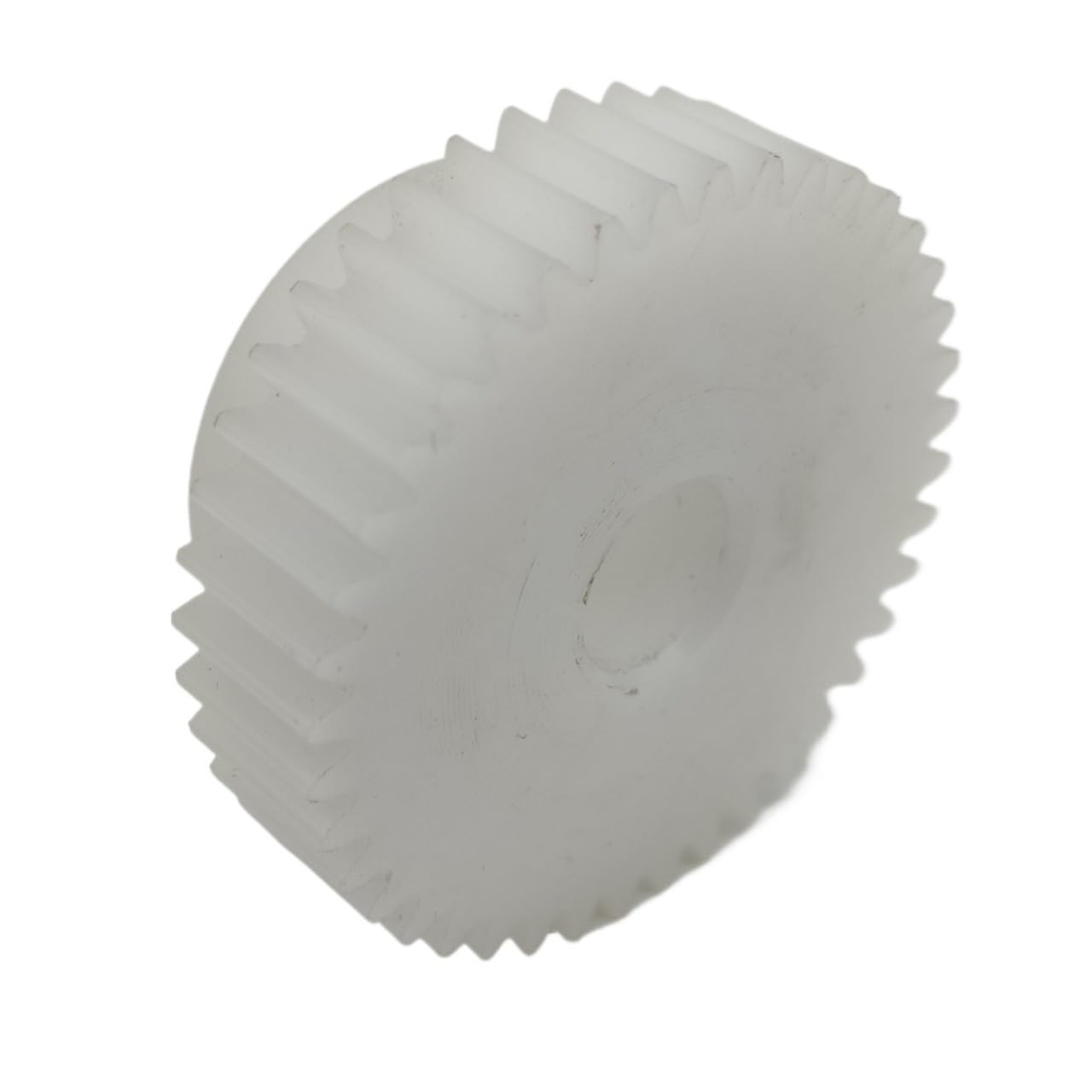 GTPBAO 1pc 1 Module 66 Teeth POM Gear with Step 8mm Teeth Thickness Straight Teeth Pinion 1M 66T Plastic Cylindrical Spur Gear Steering Hardware(9mm)