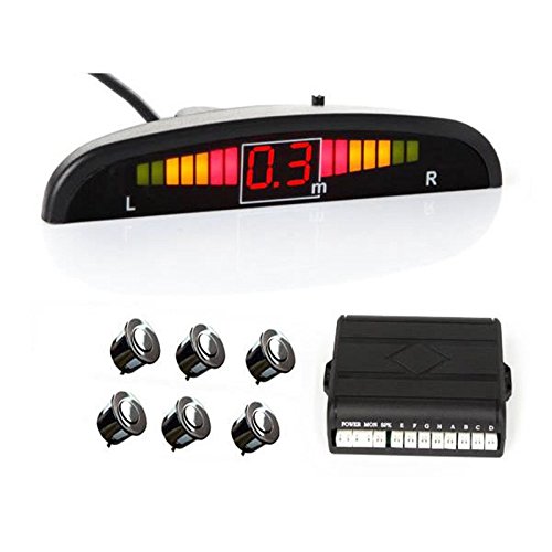 Kit completo 6 sensori di parcheggio sistema per