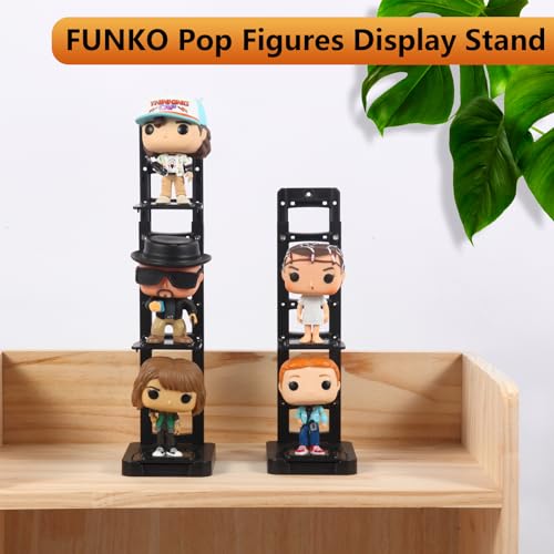 YODAR Display Shelf Organizer, 3 Tier Risers Display Stand for Funko Pop Figures,4 -Tiered Tray Stand Funko Pop Shelves for Decor - image 2