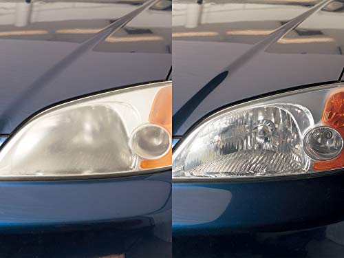 3M 39073 Kit Di Restauro Lente Faro Per Ripristinare Fari Opachi/Sbiaditi/Scoloriti, Per Motocicletta, 1 Confezione - 10