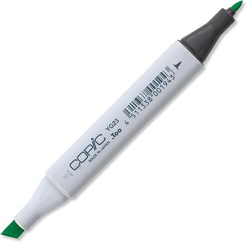 Miniatura 11 de Copic Marcador de alcohol clásico, de doble punta, YG17-Copic, verde hierba Verde hierba,Azul manganeso,Hoja nueva,Tóner gris