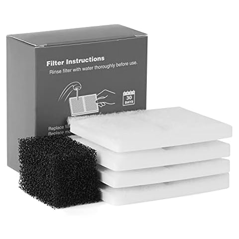 SHYOSUCCE Replacement Filter for 3.1L Cat Water Fountain Cover