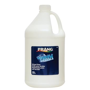 Prang Washable Liquid School Glue, White, 128 Oz., 1 Count
