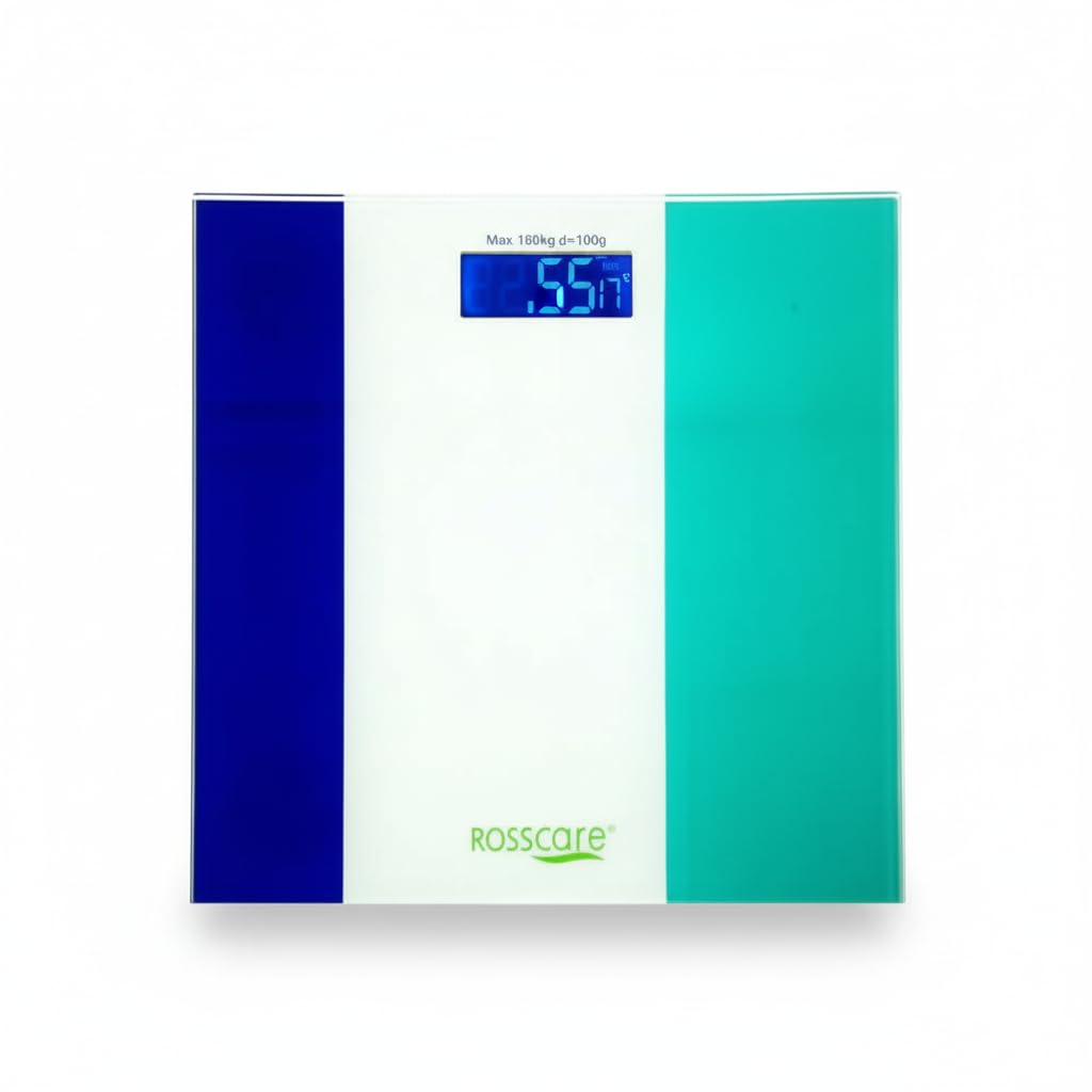 ROSSCARE Digital Personal Scale | Accurate Body Weight Measurement, Slim & Durable Design | High Precision Bathroom Scale for Home Use | Easy-to-Read LCD Display, Supports Multiple Users-image-4