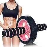 Ab Roller Wheel Exercise Equipment None Noise Ab Roller for Abs Workout Ab Wheel Ab Trainers Abdominal Roller Wheel Fitness Home Ab Wheel Roller for Home Gym for Man or Women Ab Machine
