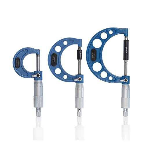 Micromètre extérieur de précision outillage de mesure diamètre 0-25 mm