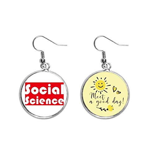 Boucles d'oreilles pendantes tournesol rouge Course et Major pour femme