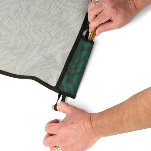 Kelty Lowdown Cot, Camping Bed with Aluminum Frame (Fern Green) - Image 9